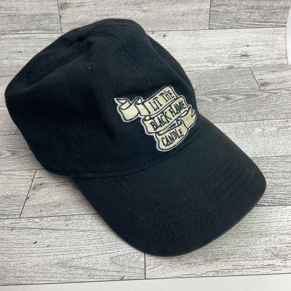 Disney Hocus Pocus Hat I Lit The Black Flame Candle Embroidered Adjustable Cap - Picture 14 of 15